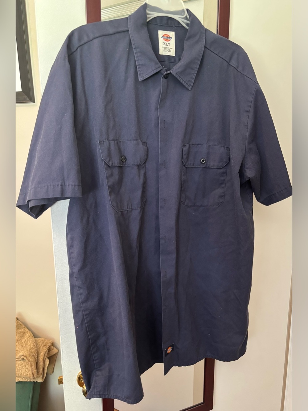 Dickies Navy Short Sleeve Work Shirt